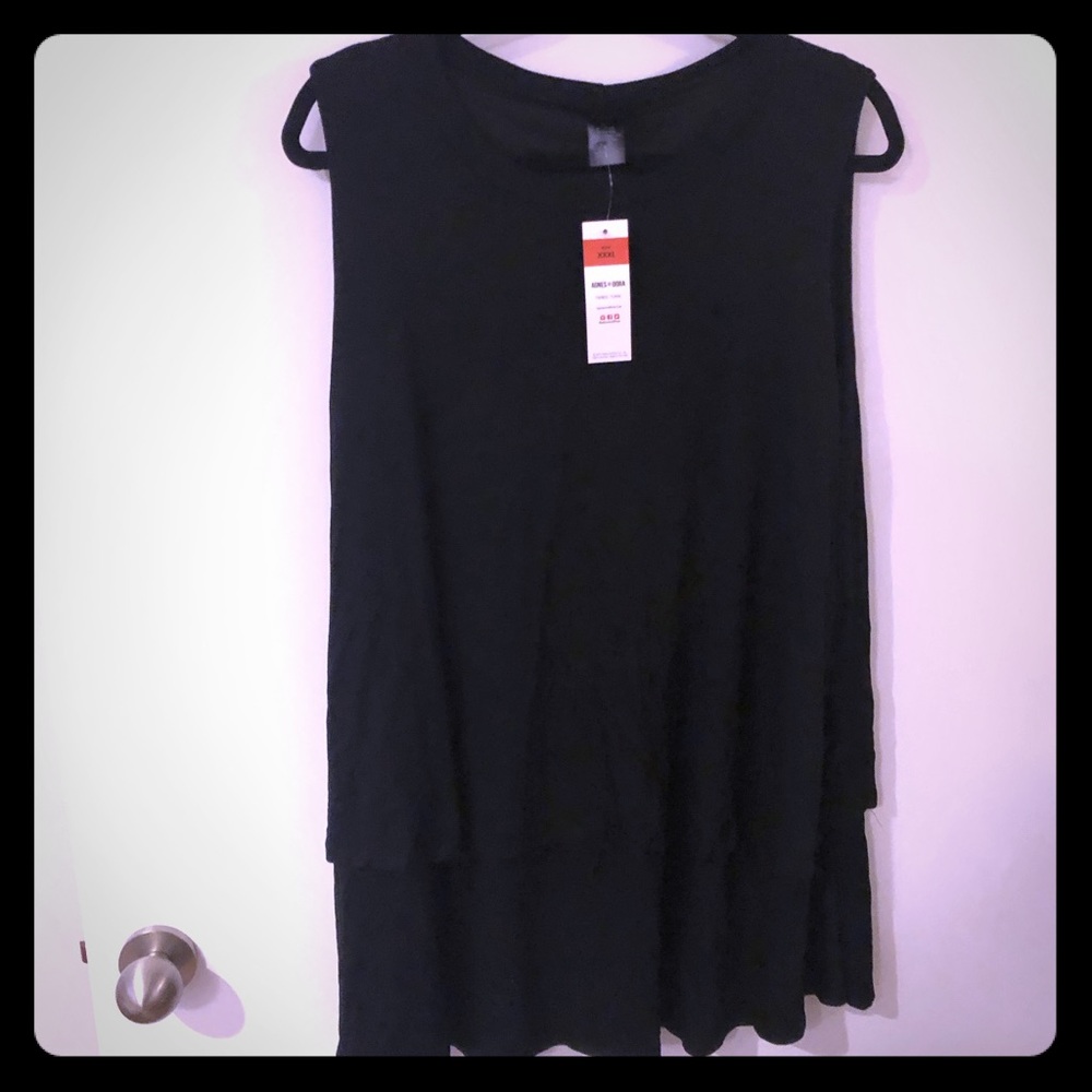 Agnes & Dora Tiered tank top